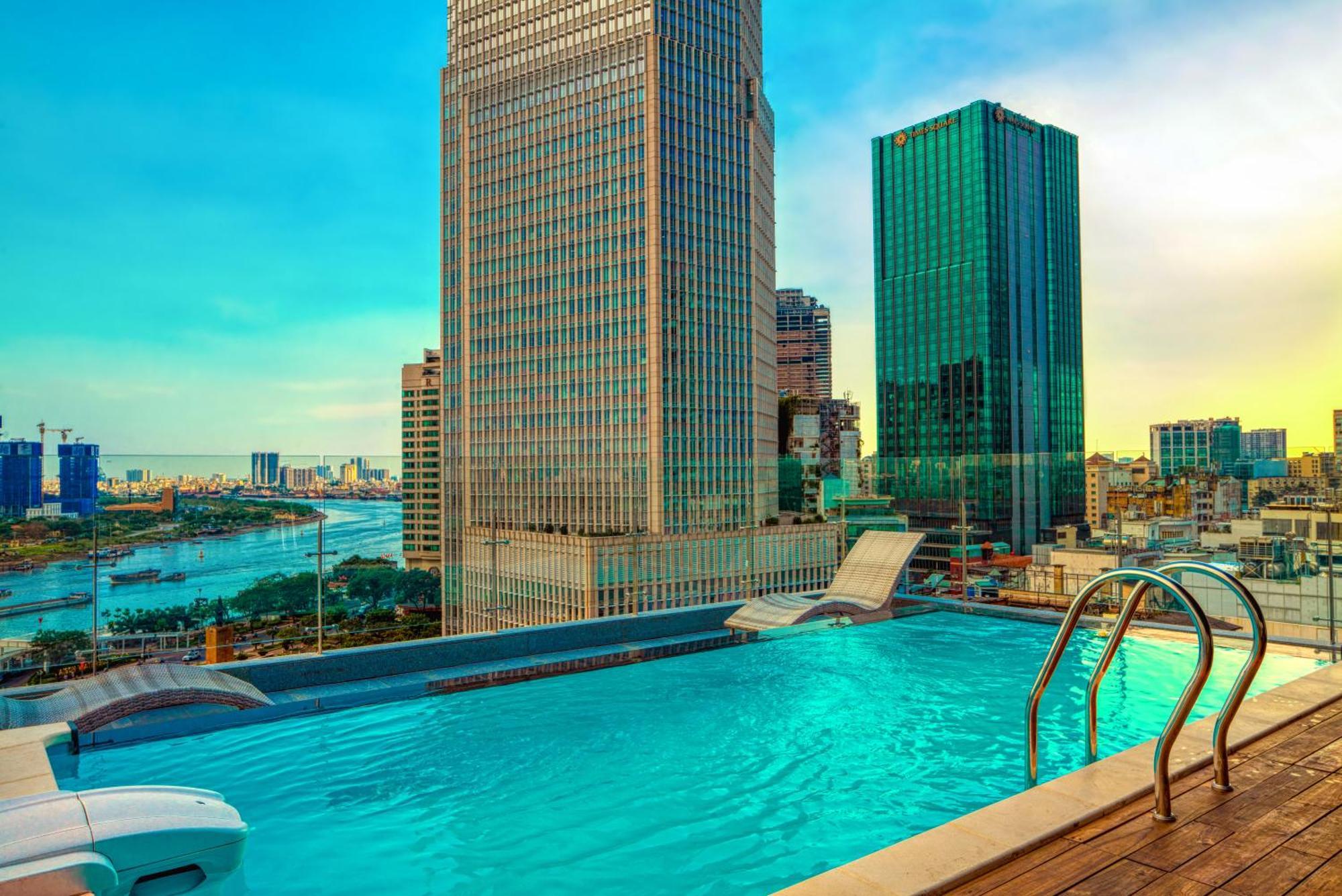 Sky Gem Central Hotel Ho-Chi-Minh-Stadt Exterior foto
