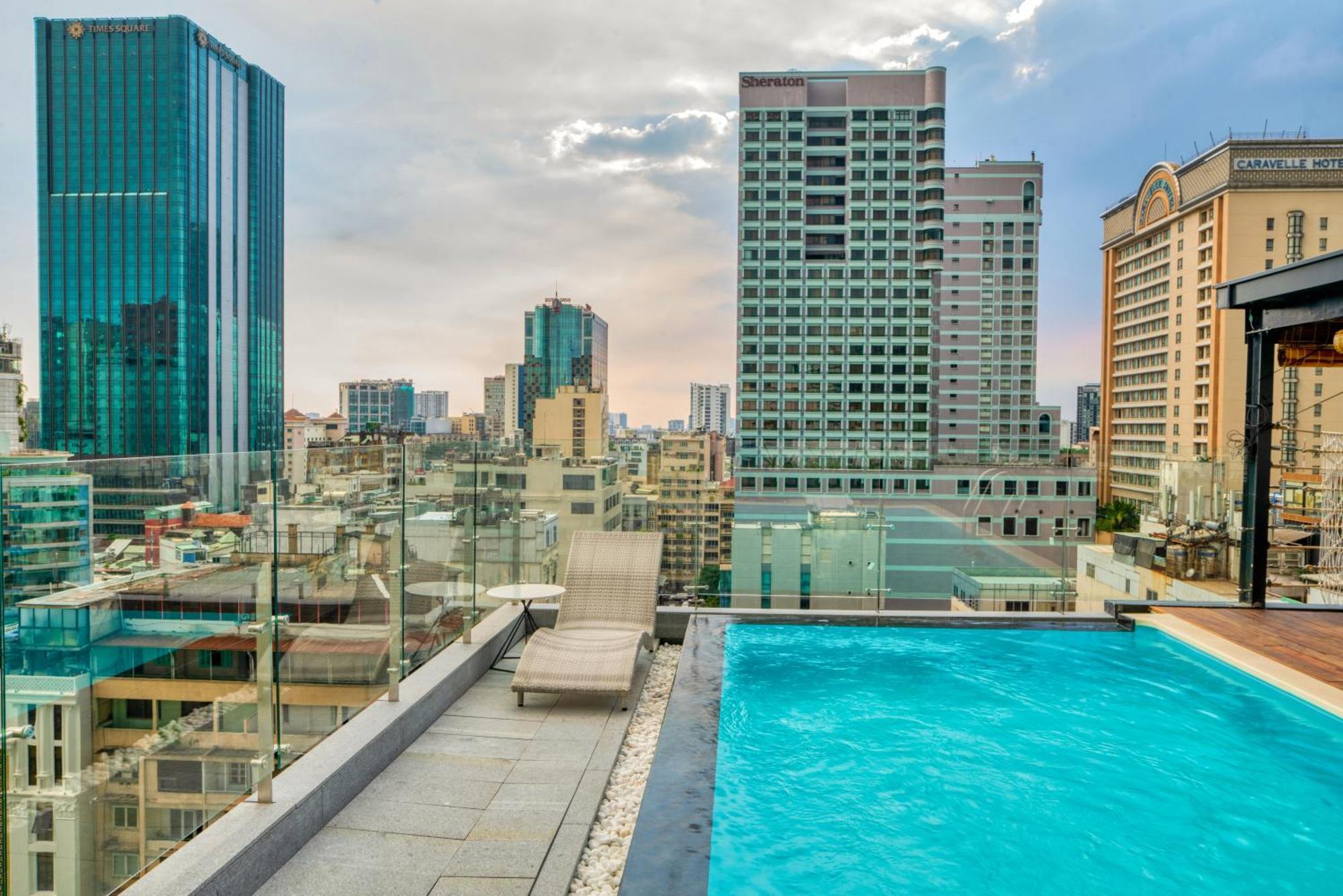 Sky Gem Central Hotel Ho-Chi-Minh-Stadt Exterior foto